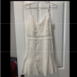 Saints + secrets white dress